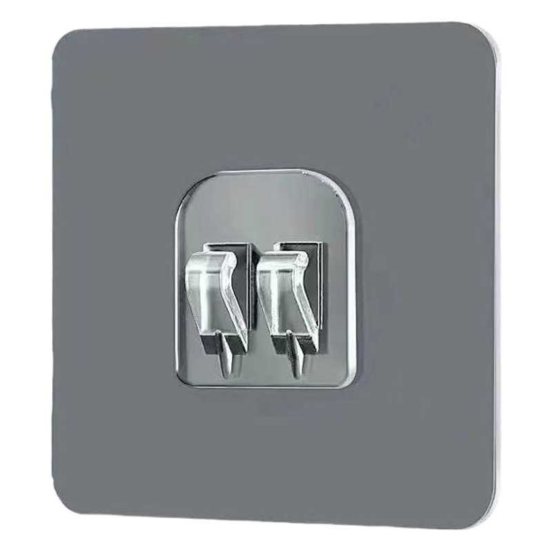 Venta directa de fábrica sin perforar estante del inodoro parche cepillado hebilla transparente hebilla sin costuras hebilla garra gancho Accesorios