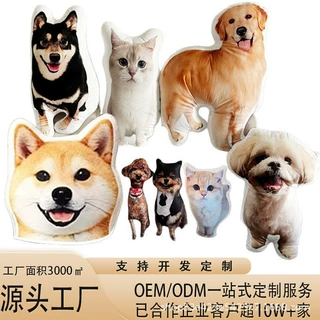 定制抱枕ins现代简约款diy定做枕套办公室抱枕logo来图设计枕头套