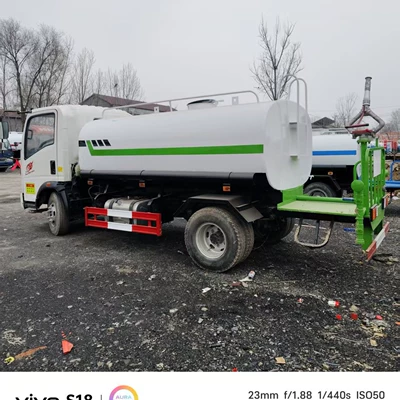 Export Stock Dongfeng Caipute Sprinkler Truck Brand New Tank 5 Cubic Meter Sprinkler Truck 8 Cubic Meter Multi-Functional Greening Sprinkler Truck (Suvarma maşınları)