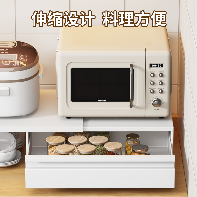 デスクトップ高さ調整可能なウォーターバーホームキッチン収納ラック金属カウンタートップカップティーカップ引き出し収納ラック