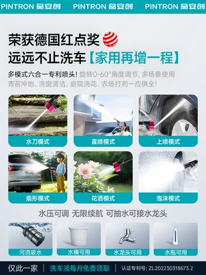 Household Super Strong Floor Washing – Portable car washer