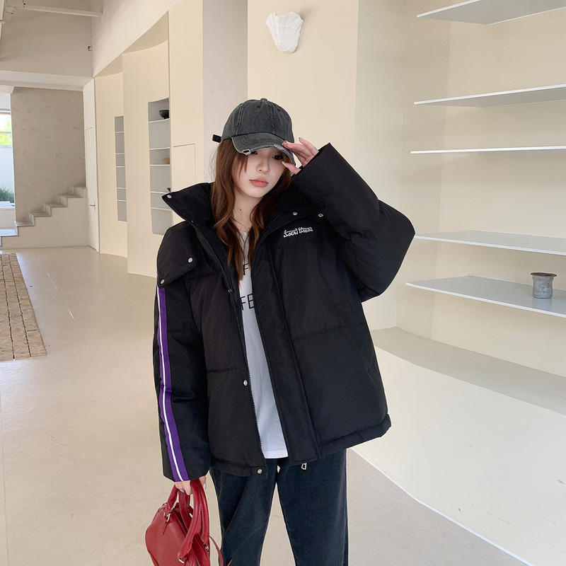 羽绒棉服女短款宽松2025年新款面包服小个子加厚韩版棉衣棉袄外套|undefined
