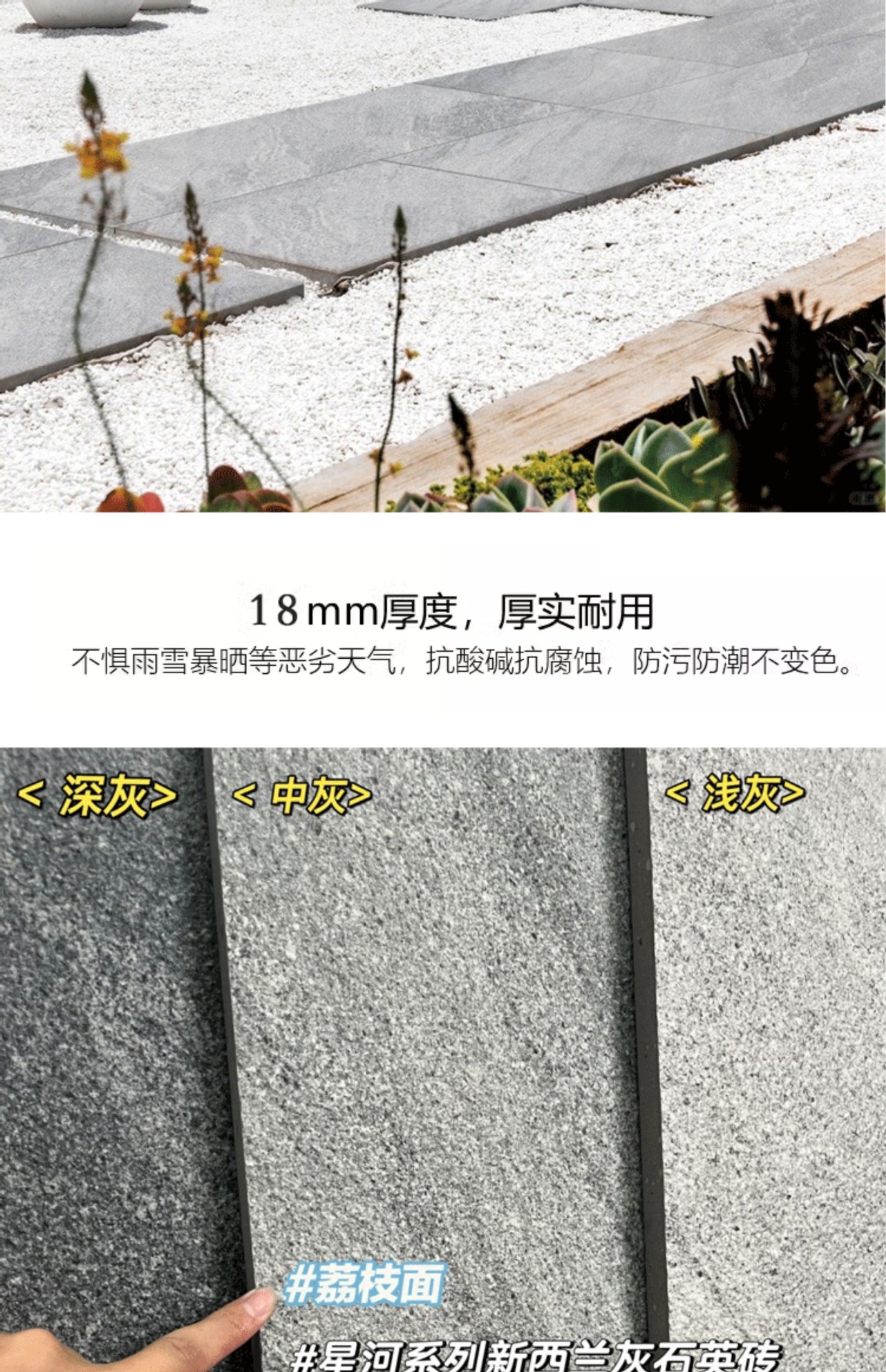 仿花岗岩星河仿石材砖凹凸干粒面新西兰灰PC砖厚通体石英砖地铺石-阿里巴巴