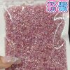 Glass gravel-pink purple
