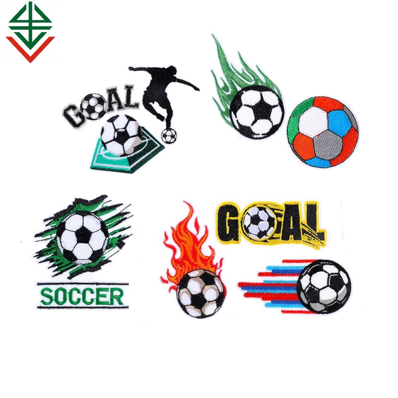Exquisite Football Cloth Stickers Are Used to Support the World Cup. Professional Customization of Various Types of Sports Embroidery Badges Exquisite Football Cloth Stickers Are Used to Support the World Cup. Professional Customization of Various Types of Sports Embroidery Badges