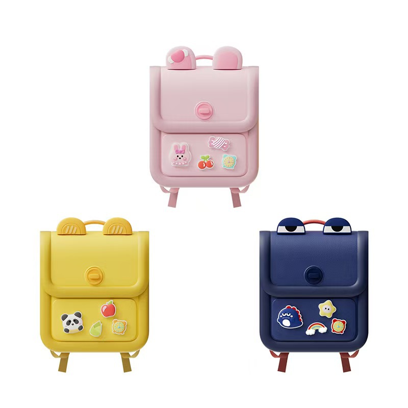 Leichter DIY-Cartoon-Rucksack/Umhängetasche für Jungen und Mädchen, ideal für Reisen und Outdoor-Aktivitäten_voghion.com