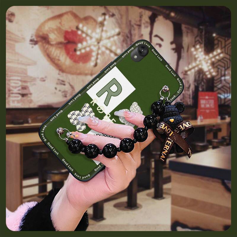For MOTO Mobile Phone Case Trendy Bear Bracelet Luxury Youth Simple Creative Soft Case Black Pearl Hanging Ornaments For MOTO Mobile Phone Case Trendy Bear Bracelet Luxury Youth Simple Creative Soft Case Black Pearl Hanging Ornaments
