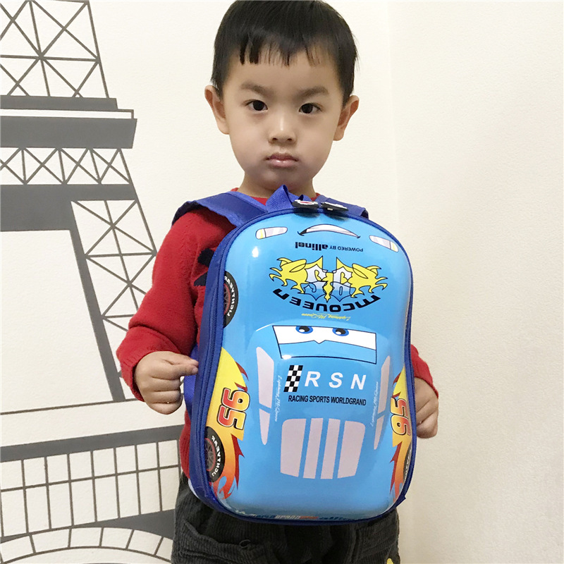 Hard Shell kindergarten schoolbag bolso de los niños bolsa pequeña bolsa de bebé de los niños de 3-6 años de edad niños y niñas mochila de cáscara de huevo
