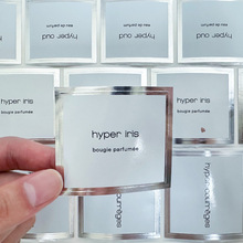 彩色铜版纸烫金不干胶标签定制厂家印刷logo不干胶标签贴纸