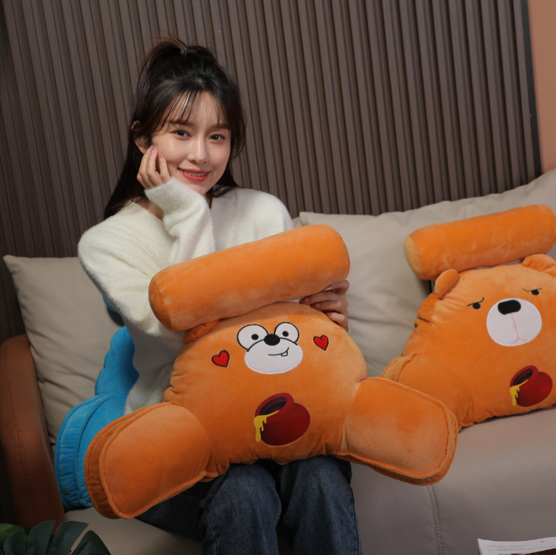 Cute Office Waist Pillow Waist Pillow for Pregnant Women Household Sofa Bedside Cushion Sleeping Waist Pillow Waist Pillow Case