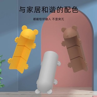 Children's Silicone Corner Protector Right-Angle Table Anti-Collision Protection Corner Sharp Corner Anti-Collision Edge Living Room Corner Bear Style
