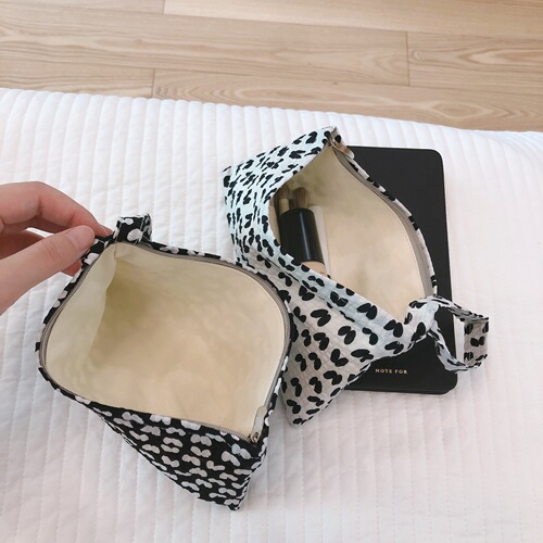 [Suxi Cloth Bag] Fresh and Cute Mini Hand-held Mobile Phone Bag Small Tote Bag Cotton Bag Wallet Makeup Storage Bag