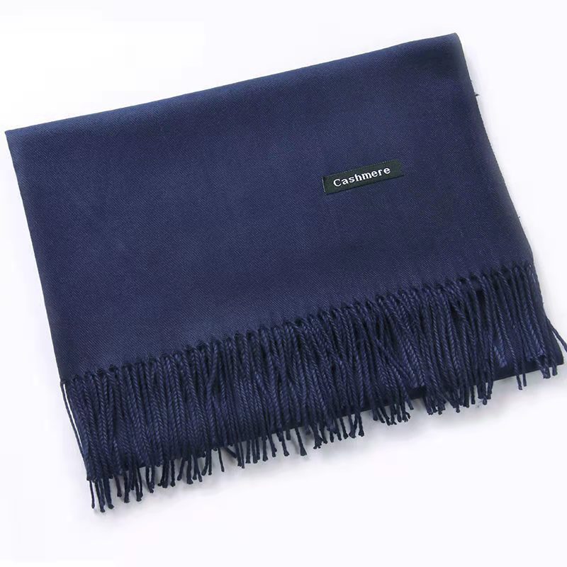 Bufanda gruesa unisex otoño-invierno de cachemira estilo japonés coreano