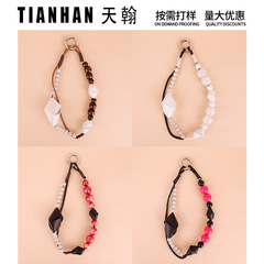 Jiang Qiming の同じスタイルの無患子ロープ天然種子ストリング中国風バッグペンダント携帯電話ストラップペンダントは卸売でカスタマイズできます