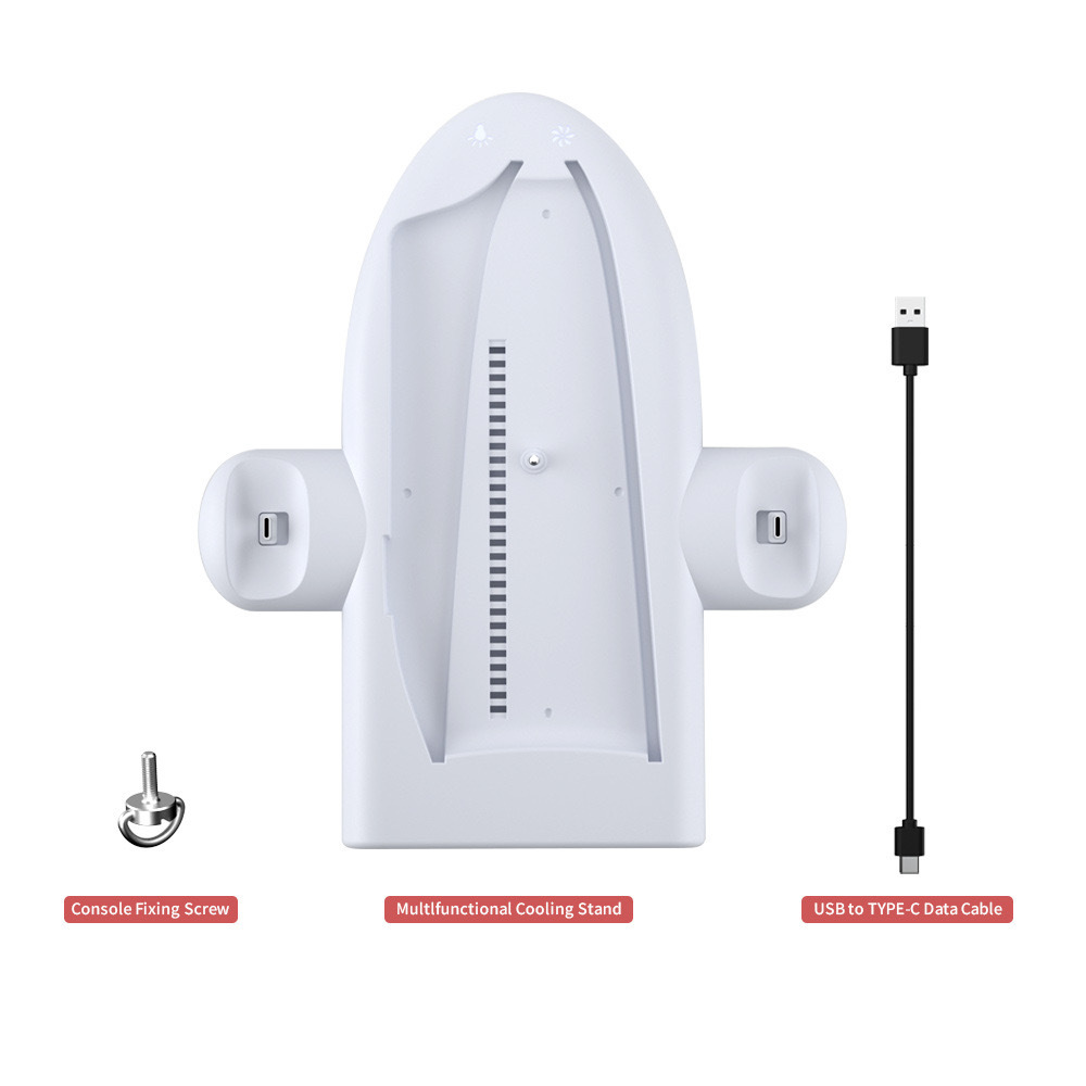 支持PS5手柄或者PS5精英手柄同时充电
