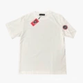 White with Red Logo
