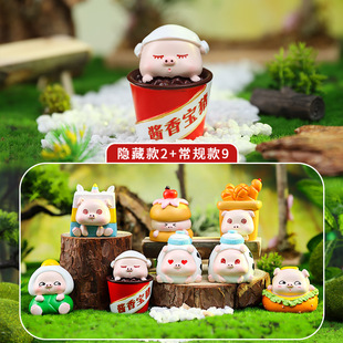 网红同款baby小憨猪盲盒ins可爱小胖猪手办盲盒摆件批发学生礼品-阿里巴巴