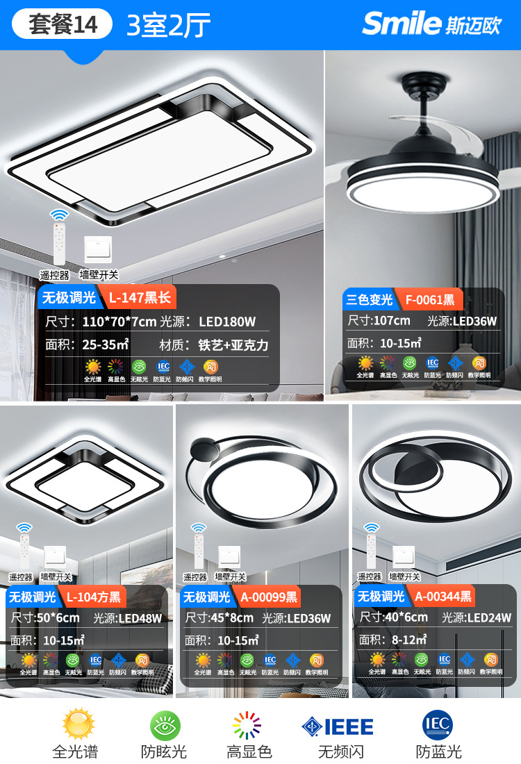 점장은 3개의 침실과 2개의 거실(대형 아파트)이 포함된 패키지 14를 추천합니다.