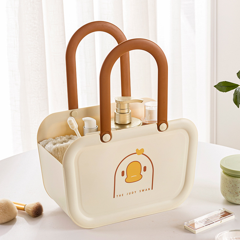 Portable bath basket storage basket bathroom bathroom bath basket sundries storage basket basket wash basket bath basket