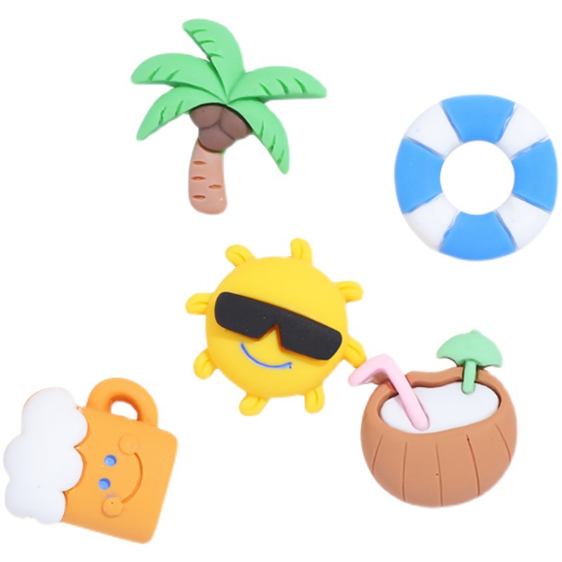 Cartoon small beach cream phone case