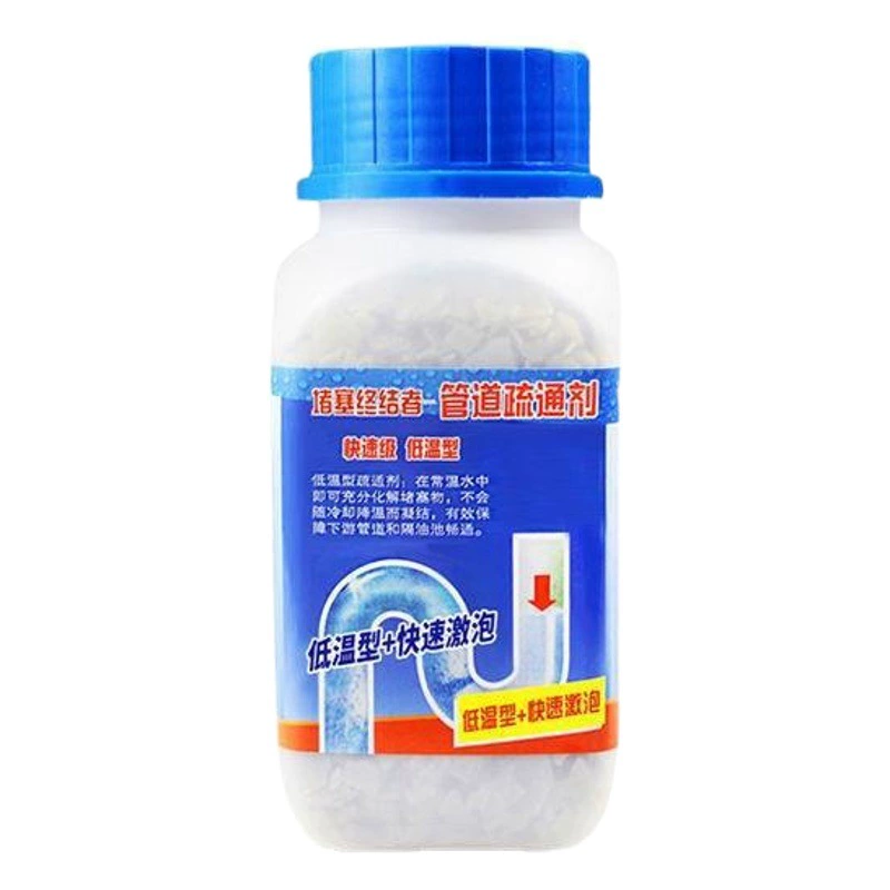 110 г трансграничного средства для прочистки труб эффективно растворяет и очищает засоренные канализационные трубы в кухнях, туалетах и раковинах.