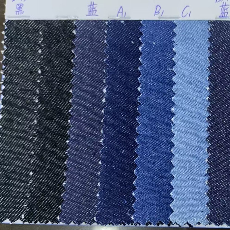 10 non-elastic Denim fabric 330g twill denim indigo black luggage shoes toy fabric set