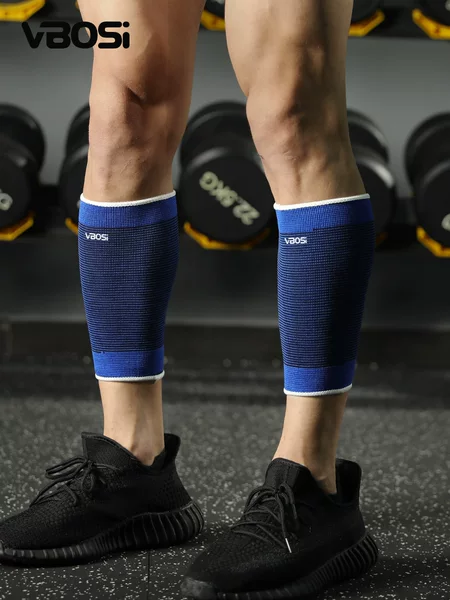 Vbosi Calf Protection Gear for Basketball, Running, Mountaineering, Cycling, Outdoor Sports, Knitted Breathable Compression Protective Gear, Factory Wholesale