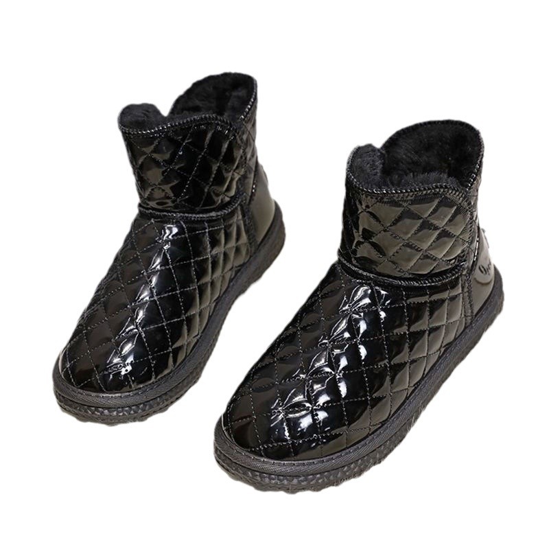 Winter keep warm casual comfortable boots flat platform