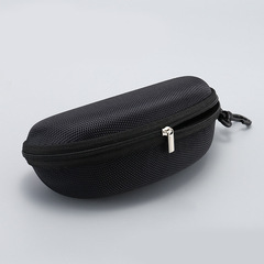 Oxford style sunglasses case, sunglasses case with zipper, round foldable sunglasses case, zipper simple storage