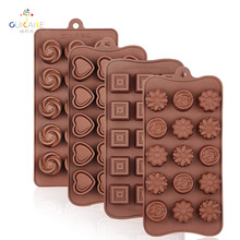 食品级巧克力硅胶模具DIY糖果翻糖迪拜甜点能量棒磨具工厂现货