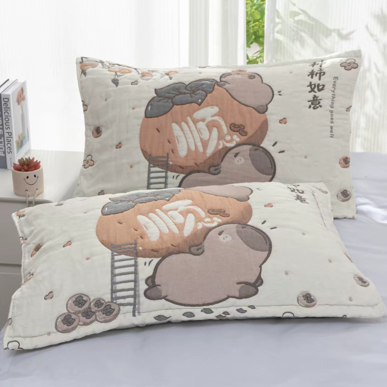 П pillowcase? Wait must translate accurately. Let's craft translations.