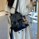 Cross-border Fashion Bag Cover Backpack Women's Simple Single Shoulder Large Capacity Trendy Beautiful Travel Backpack