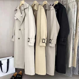 冬季品牌折扣女装撤柜尾货一手货源长款羊绒大衣外套批发品牌特卖