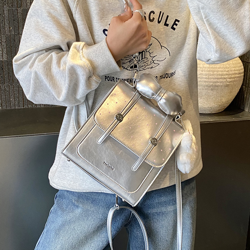 Dulce pequeña mochila fresca para niños y niñas, lindas mochilas de arco para bebés, mochilas de mano coreanas nuevas mochilas para niños