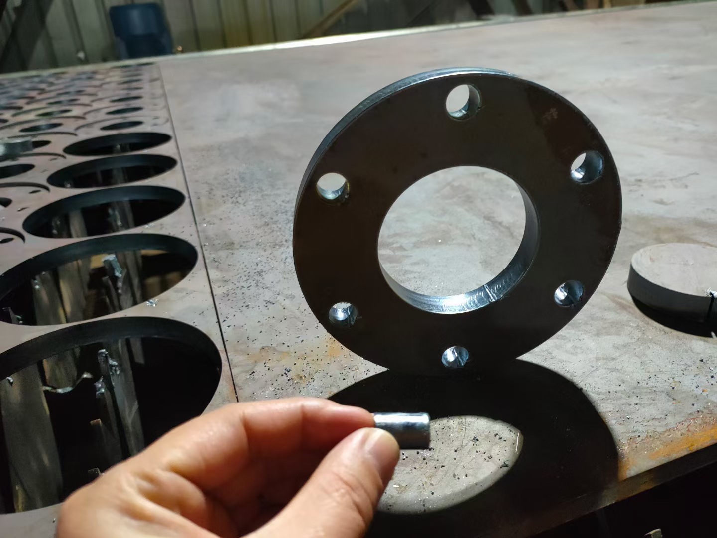 맞춤형 원형 플랜지