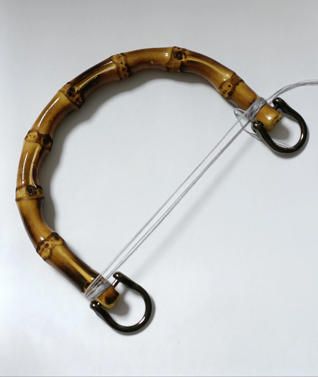Handheld bamboo fashionable bag