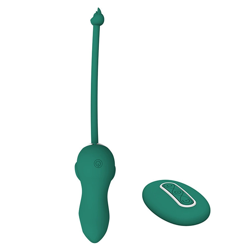 Miqi remote control wireless vibrator female masturbator massager silicone electric shock low frequency pulse frequency conversion fun