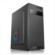 Большая настольная ATX панельный корпус планшета черный, тщательно очищенный сбоку, через игру, офисный деловой кейс отрасли известное предприятие