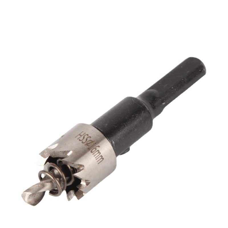 Opener de acero de alta velocidad 14 15 16 17 22mm taladro tubo de PVC tubo duro perforación de montaje válvula de derivación