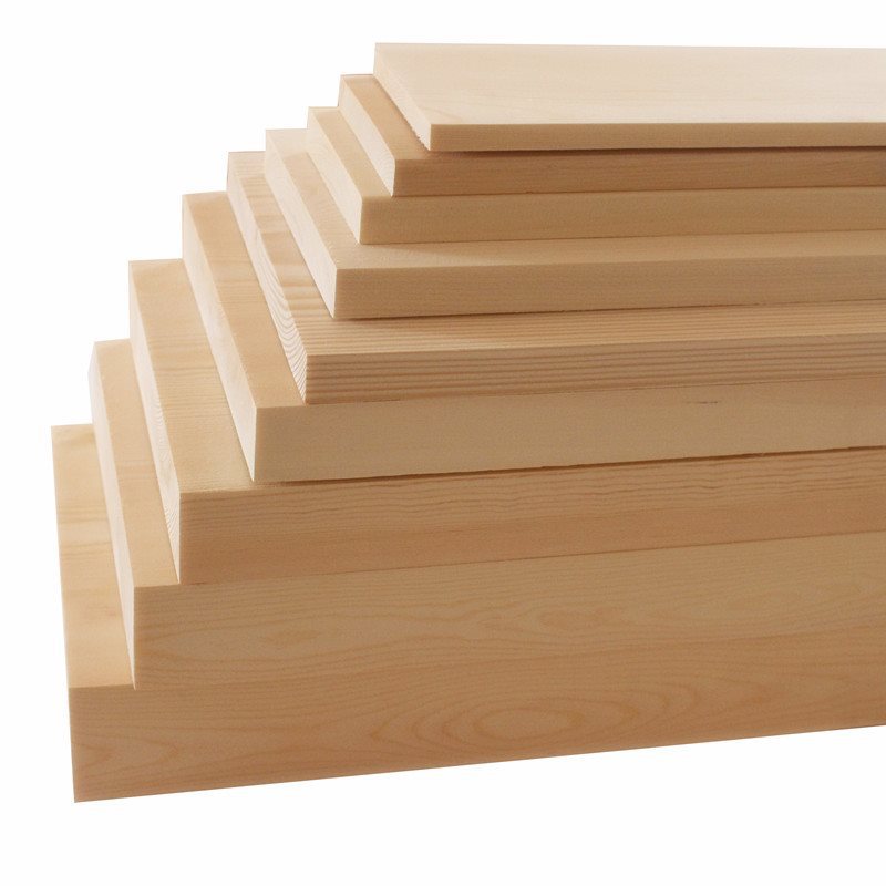 实木原木整张松木板木方木条床板木龙骨置物架阁楼板踏步板