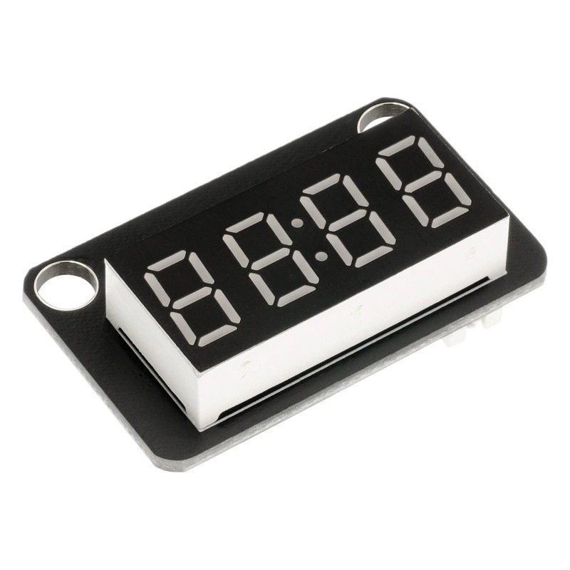 Четырехбитный цифровой модуль ламповых часов TM1637, совместимый со строительными блоками микроконтроллера платы разработки комплекта Arduino