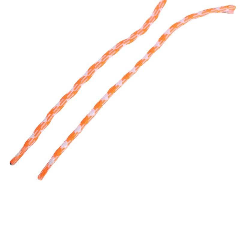 В наличии Полиэстер Круглая Веревка Конфеты Смешанный Цвет Металл Баотоу Красочная Толстовка Шляпа Веревка Плетеный Веревка Шнурки Брюки Талия Шнурок