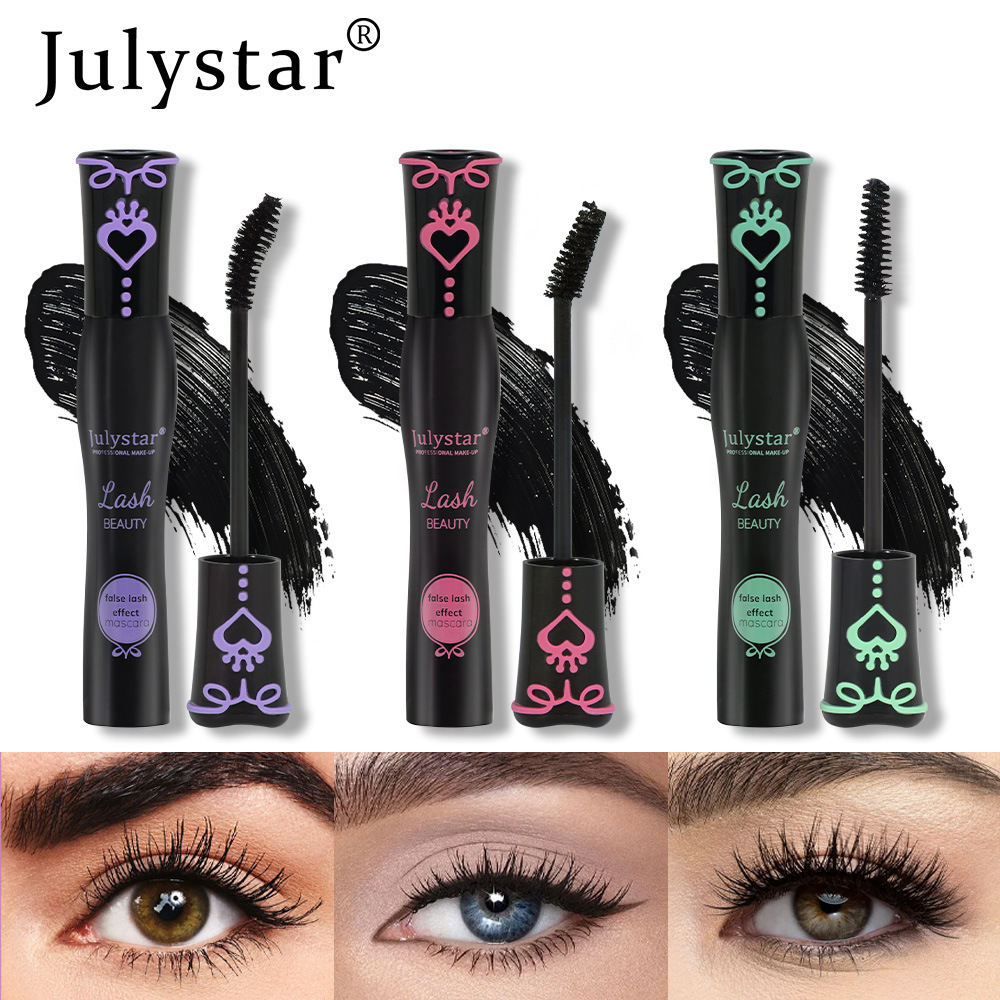 Cross-border makeup, thick and natural, curling mascara, waterproof, sweat-proof, non-smudge, long-lasting eyelash base cream, slender and long undefined
