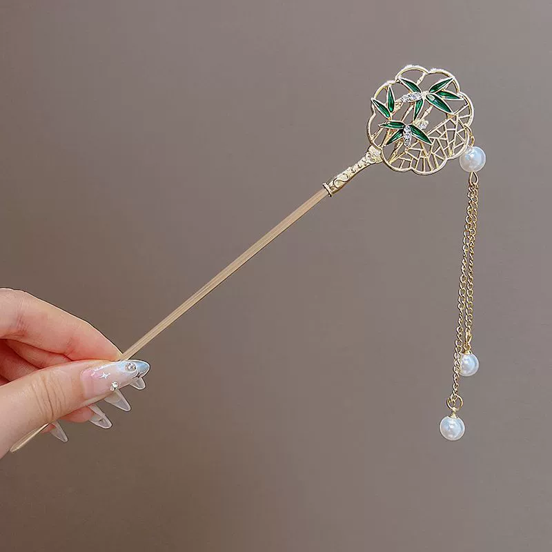 Китайская заколка для волос с кистями, традиционная заколка для чонсам, декоративные стили на выбор