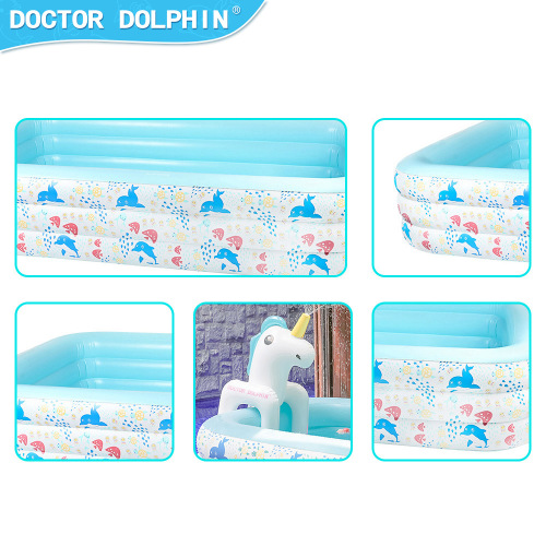 PhD Pig Children's Inflatable Pool Children's Swimming Pool i Play Pool Baby Swimming Play Pool Children's Pool