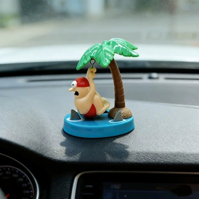Ornaments, Car ornaments - 7109cm-single-net-weight-33ggross-weight-43g-240carton-size-663960-swing-shark-boy