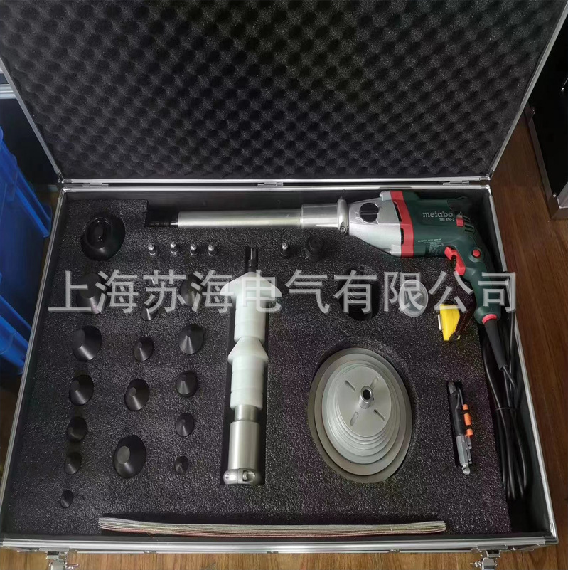 M-100型截止阀研磨机锥度截止阀法兰口定位套顶力工具