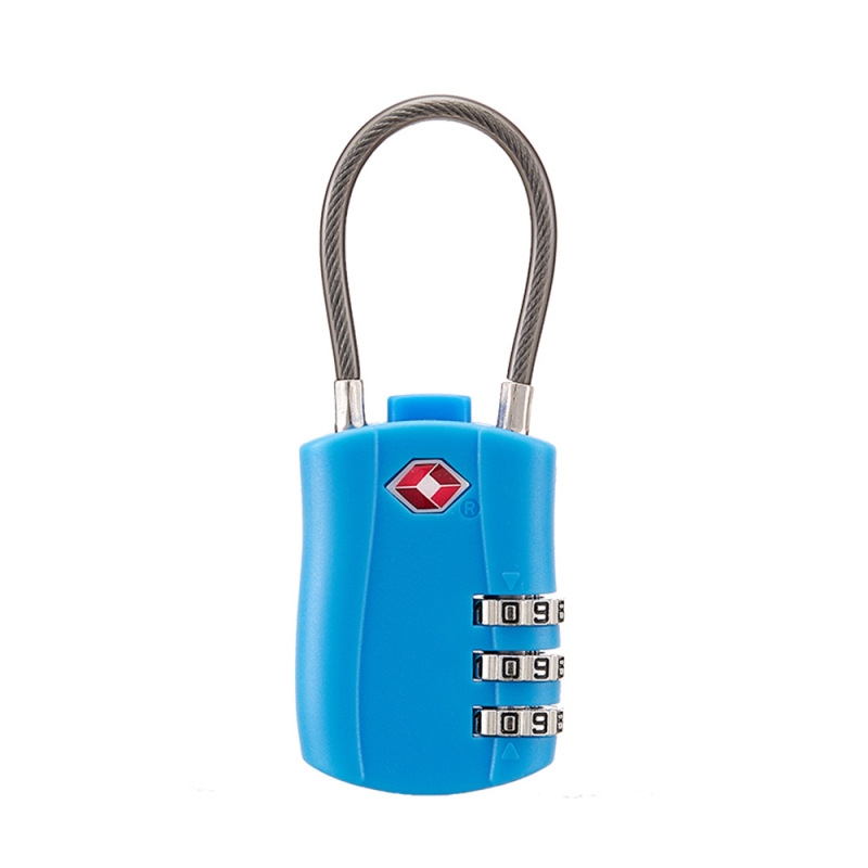 TSA パスワード トラベル ロック バックパック キャビネット ソフト ワイヤー ロープ ロック トラベル バッグ ロック TSA パスワード カスタム ロック|undefined
