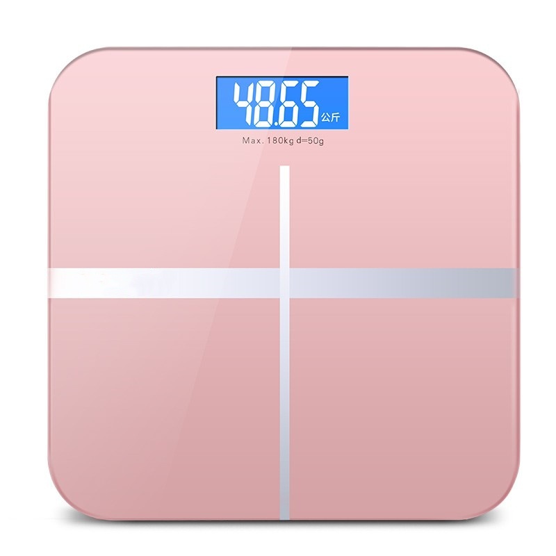 High-precision electronic scale, accurate body weight scale, weight loss body fat scale, adult scale, household scale for girls
