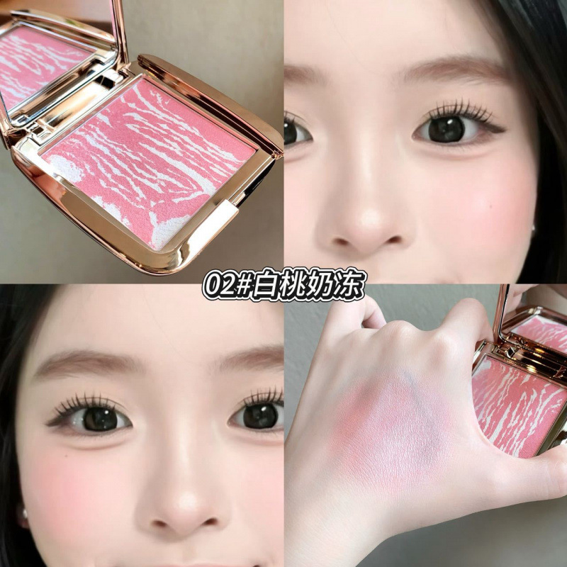 Kakashow glamour fantasy blush, polvo delicado, tierno, polvo, color duradero, blush